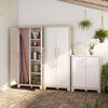 Keter Low Storage Cabinet Gulliver Beige and Brown 100 cm