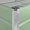 vidaXL Planter Pastel Green 480 x 100 x 45 cm Galvanised Steel