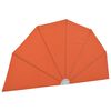 vidaXL Collapsible Terrace Side Awning Terracotta 160 cm