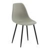 Venture Home Dining Chairs 2 pcs Polar Plastic Grey and Black