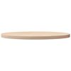 vidaXL Table Top 60x30x2.5 cm Solid Wood Pine Oval