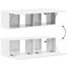 vidaXL TV Wall Cabinet 2 pcs Gloss White 98 x 31 x 29.5 cm