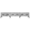 vidaXL TV Cabinet Concrete Grey 150x36x30 cm Engineered Wood