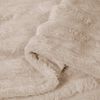 vidaXL Throw Blanket Beige 270 x 240 cm Fleece