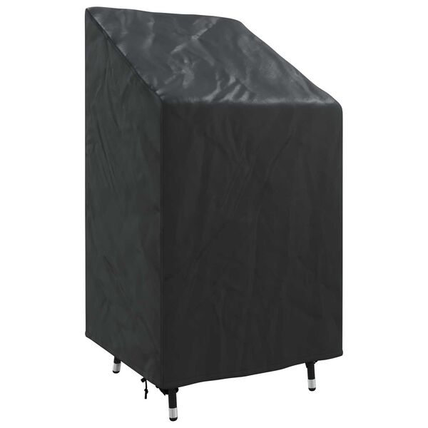 vidaXL Garden Chair Cover Black 70 x 70 x 85 / 125 cm 210D Oxford Fbric