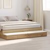 vidaXL Bed Drawers Artisan Oak 200 x 36.5 x 16.5 cm Engineered Wood