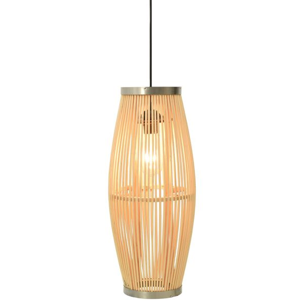 vidaXL Pendant Lamp Willow 40 W 21x50 cm Oval E27