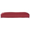 vidaXL Pallet Cushion for Backrest Wine Red 120 x 40 x 12 cm