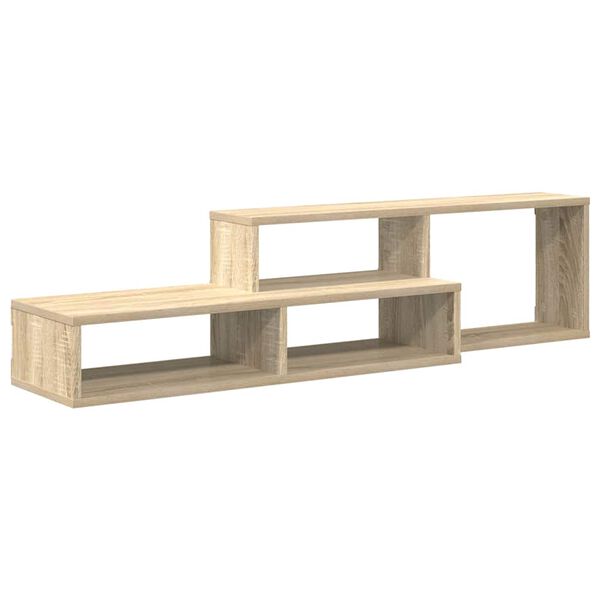 vidaXL Wall TV Stand 120 x 25 x 28.5 cm Engineered Wood