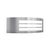 vidaXL Outdoor Wall Light | Stainless Steel | Stainless Steel, PC Diffuser
