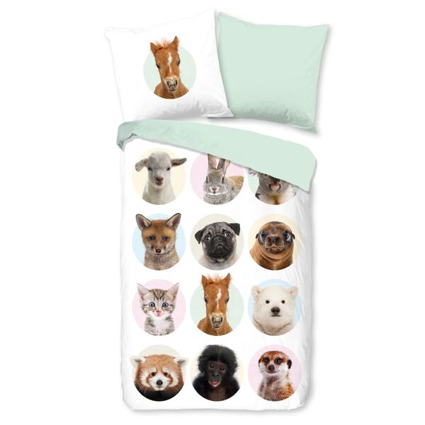 Good Morning Kids Duvet Cover YOUNG A 135x200 cm Multicolour