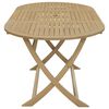 vidaXL Folding Garden Table 160x85x75 cm Solid Wood Acacia