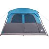 vidaXL Family Tent Cabin 6-Person Blue Waterproof