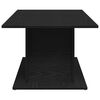 vidaXL Coffee Table Black Oak 102 x 55.5 x 40 cm Engineered Wood