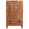 vidaXL Highboard Acacia Brown Finish 60 x 33 x 100 cm Solid Mango Wood