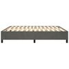 vidaXL Box Spring Bed Frame Dark Grey Super King Velvet (UK/IE/FI/NO only)