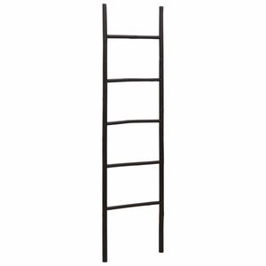 Bamboo Towel Ladder with 6 Rungs