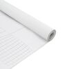 vidaXL Window Films Frosted White PVC