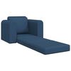 vidaXL Sofa Bed Blue 98 x 71 x 83 cm Velvet