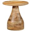 vidaXL Side Table &Oslash;40x40 cm Solid Wood Mango