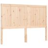 vidaXL Bed Frame without Mattress Double Solid Wood Pine