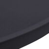 vidaXL Stretch Table Cover 2 pcs 60 cm Anthracite