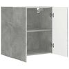 vidaXL TV Wall Cabinet Set Wall-mounted 6 pcs Concrete Grey