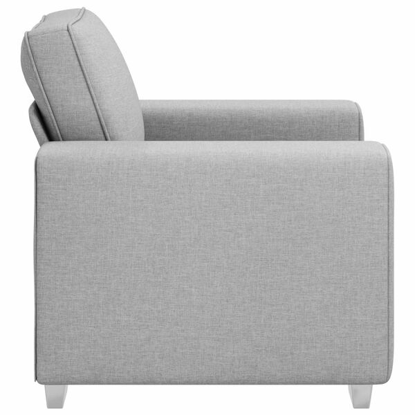 vidaXL Sofa Cloud Grey 100 x 77 x 82 cm Fabric