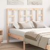 vidaXL Bed Headboard 126x4x100 cm Solid Wood Pine