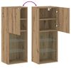 vidaXL TV Cabinet Set Artisan Oak 40.5 x 30 x 102 cm Engineered Wood