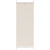 Plisse Blind 60x125cm Creme