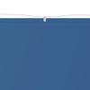 vidaXL Vertical Awning Blue 100x360 cm Oxford Fabric