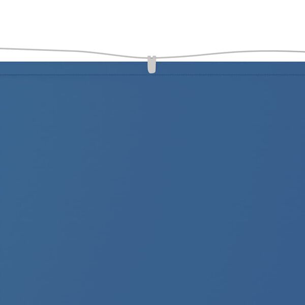 vidaXL Vertical Awning Blue 100x360 cm Oxford Fabric