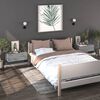 vidaXL Wall-mounted Bedside Cabinets 2 pcs Grey Sonoma