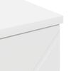 vidaXL Bathroom Cabinet White 30 x 35 x 80 cm Engineered wood & Metal