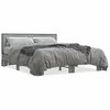 vidaXL Bed Frame without Mattress Grey Sonoma 150x200 cm