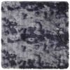 vidaXL Shaggy Rug High Pile NAVARRA Dark Grey 160x160 cm Polyester
