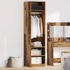 vidaXL Wardrobe with Storage Old wood Engineered Wood
