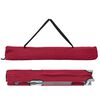 vidaXL Folding Camping Bed Folding Red 62 x 194 x 42 cm Oxford fabric