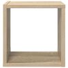 vidaXL Wall Cube Shelves 6 pcs Sonoma Oak 26x15x26 cm