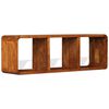 vidaXL TV Cabinet Solid Wood with Honey Finish 120x30x40 cm