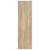 vidaXL Book Cabinet/Room Divider Sonoma Oak 100x30x103 cm