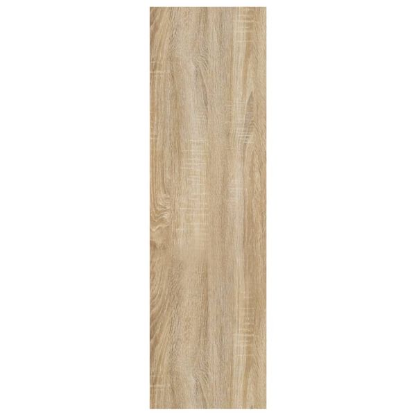 vidaXL Book Cabinet/Room Divider Sonoma Oak 100x30x103 cm