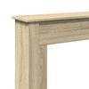vidaXL Fireplace Surround Sonoma Oak 75x20x87.5 cm Engineered Wood