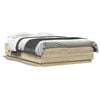 vidaXL Bed Frame without Mattress Sonoma Oak 160x200 cm