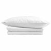 vidaXL Summer Duvet with Pillow 2 pcs White Down Feather