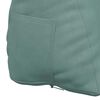 vidaXL Back Pillow Sea Green 45 x 20 x 35 cm Corduroy Fabric