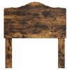 vidaXL Headboard Smoked Oak 90 cm Engineered wood