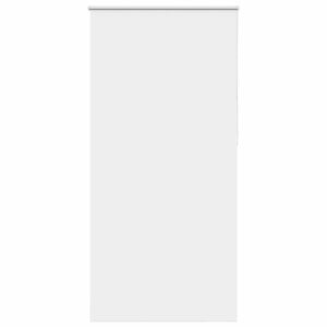 vidaXL Roller Blind Blackout White 110x210 cm Fabric Width 105.7 cm Polyester