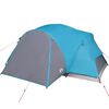 vidaXL Family Tent Crossvent 8-Person Blue Waterproof